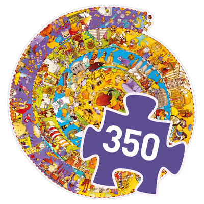 Djeco History 350 Piece Observation Puzzle
