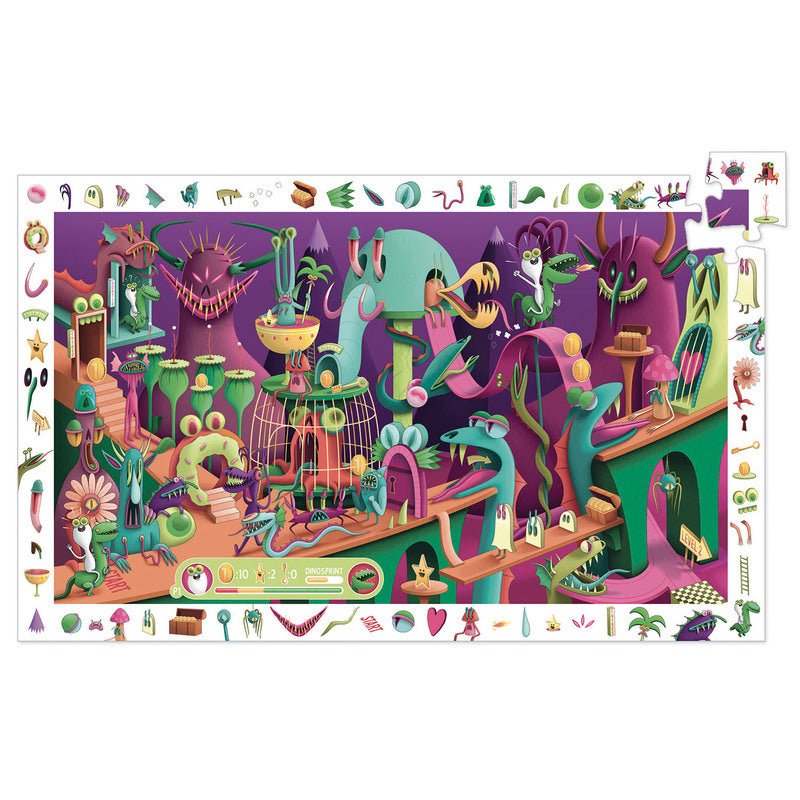 Djeco In A Video Game 200 Piece Observation Puzzle