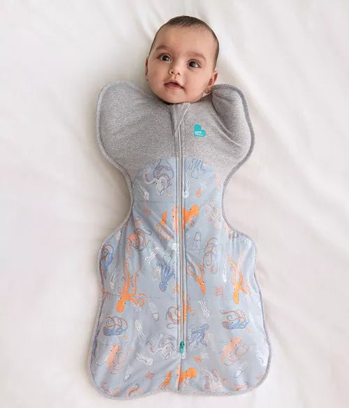 Love To Dream Swaddle Up™ Warm 2.5 TOG - Kraken Chambray Blue