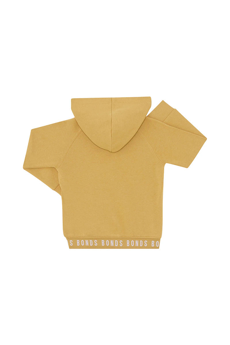 Bonds Kids Logo Fleece Hoodie - Mustard Rush