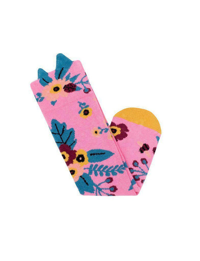 Billy Loves Audrey Garden Socks - Knee High Pink-Outlet Shop For Kids