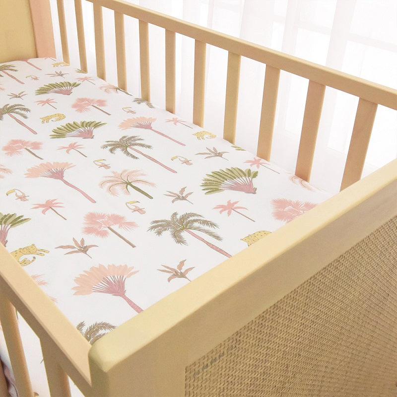 Living Textiles 4 Piece Nursery Set - Tropical Mia