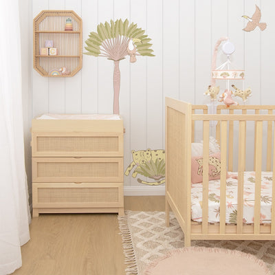 Living Textiles 4 Piece Nursery Set - Tropical Mia