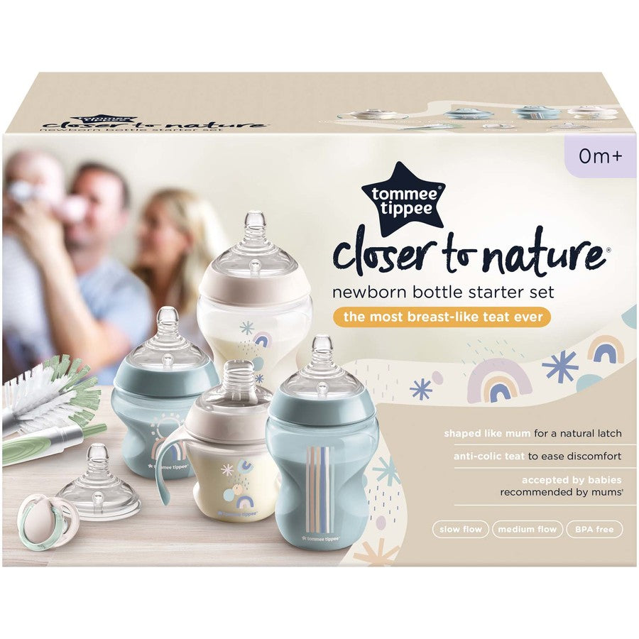 Tommee Tippee Closer to Nature Newborn Baby Bottle Feeding Pack