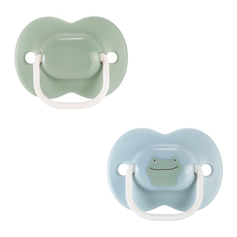 Tommee Tippee Anytime Soothers 6-18 Months 2 Pack - Frog Pack