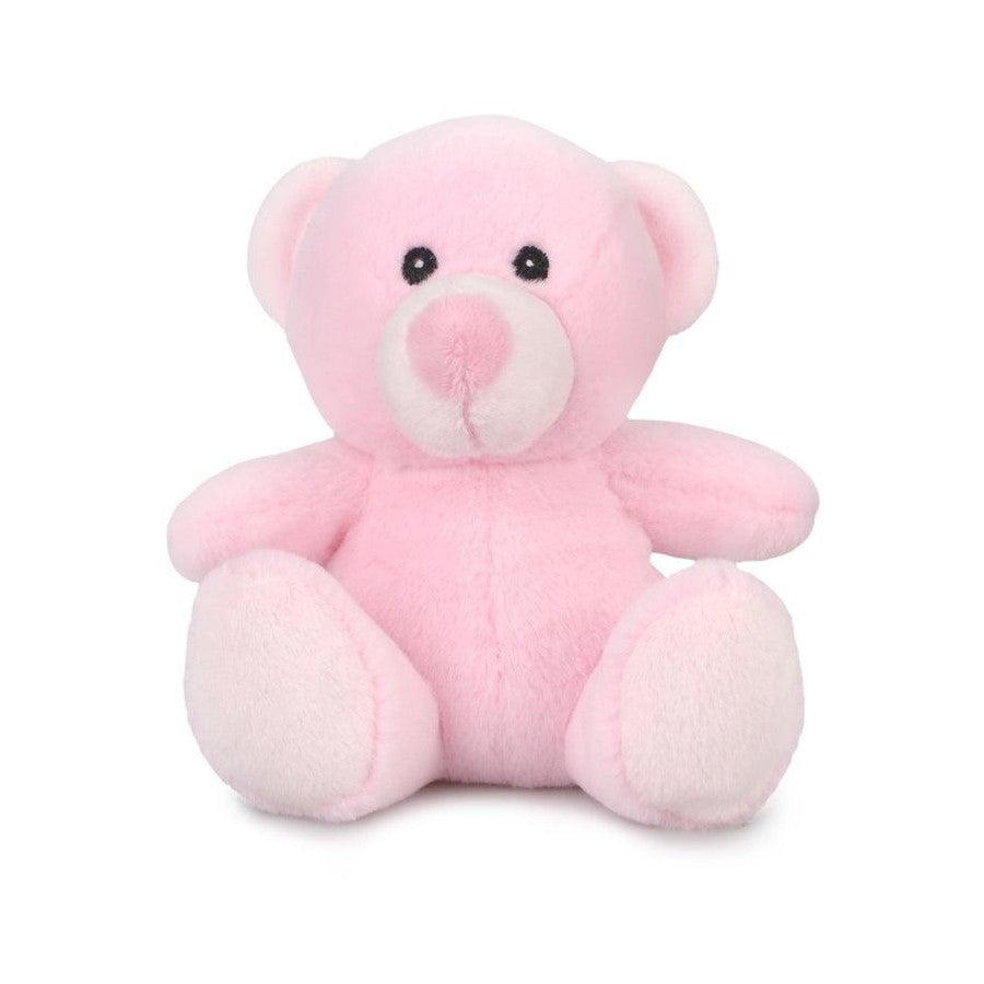 My Buddy Bear 14cm Buddy Rattle Pink Soft Toy 3y+