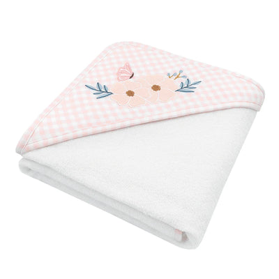 Living Textiles Hooded Towel - Butterfly Garden