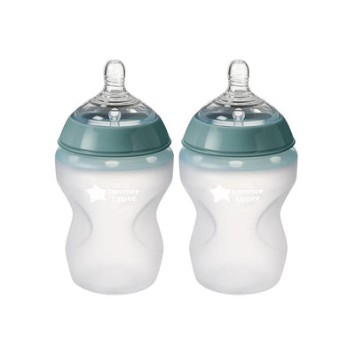Tommee Tippee Closer to Nature Silicone Bottle 260ml 2 Pack
