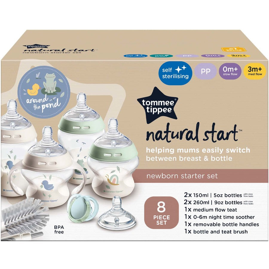 Tommee Tippee Natural Start Newborn Starter Set - Pond