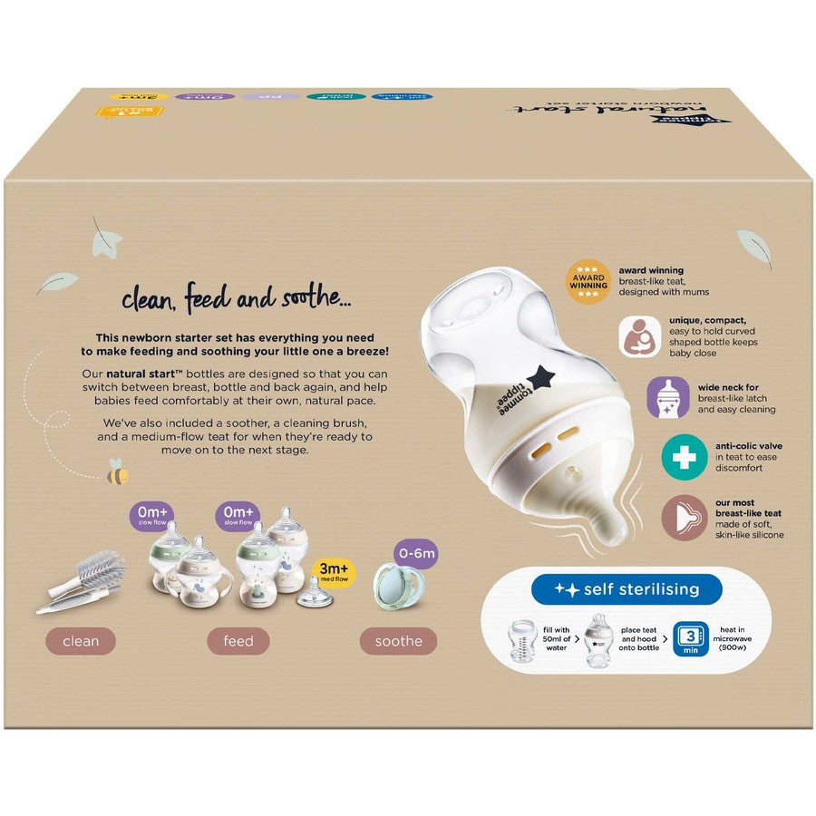 Tommee Tippee Natural Start Newborn Starter Set - Pond