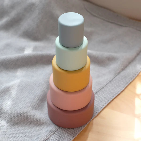 Playground Silicone Nesting Blocks - Multi