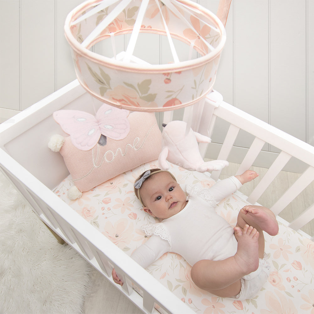 Living Textiles Musical Mobile Set - Meadow