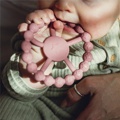 Tommee Tippee Silicone SofteeChew Teether - Rose