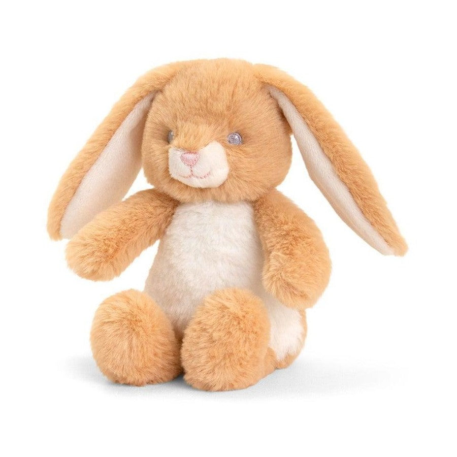 Keeleco 16cm Nursery Rabbit Plush Stuffed Animal - Brown