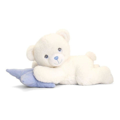 Keeleco 20cm Sleepy Bear Plush Stuffed Animal - Blue