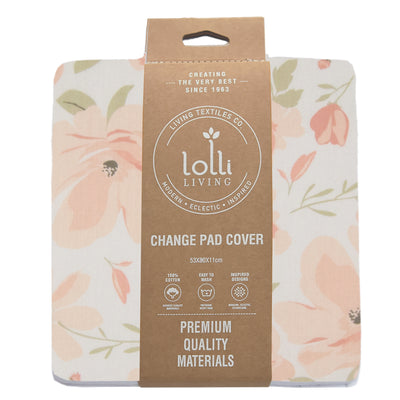 Living Textiles Change Pad Cover - Meadow