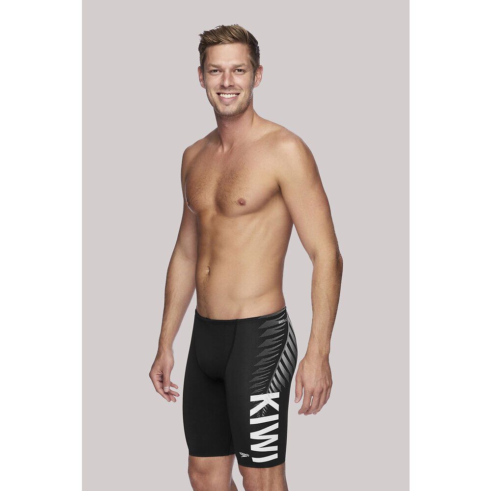 Speedo Mens New Zealand Jammer - Black