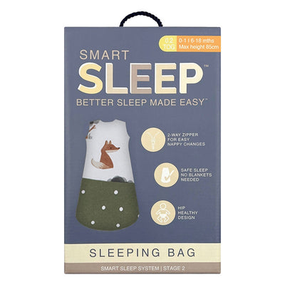 Living Textiles Smart Sleep Sleeping Bag 0.2 TOG - Forest Retreat