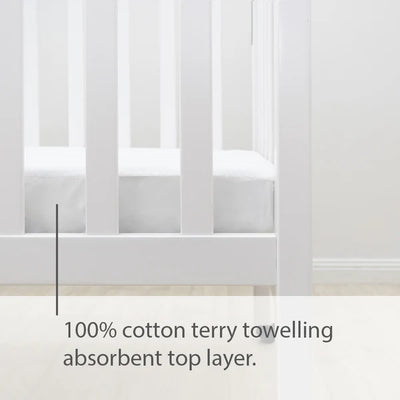 Living Textiles Waterproof Mattress Protector - Cot