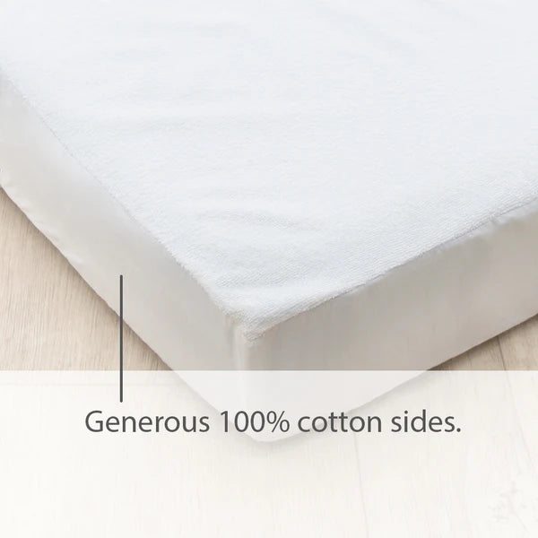 Living Textiles Waterproof Mattress Protector - Cot