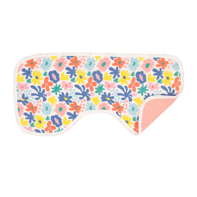 All 4 Ella Organic Burp Cloth - Bright Floral