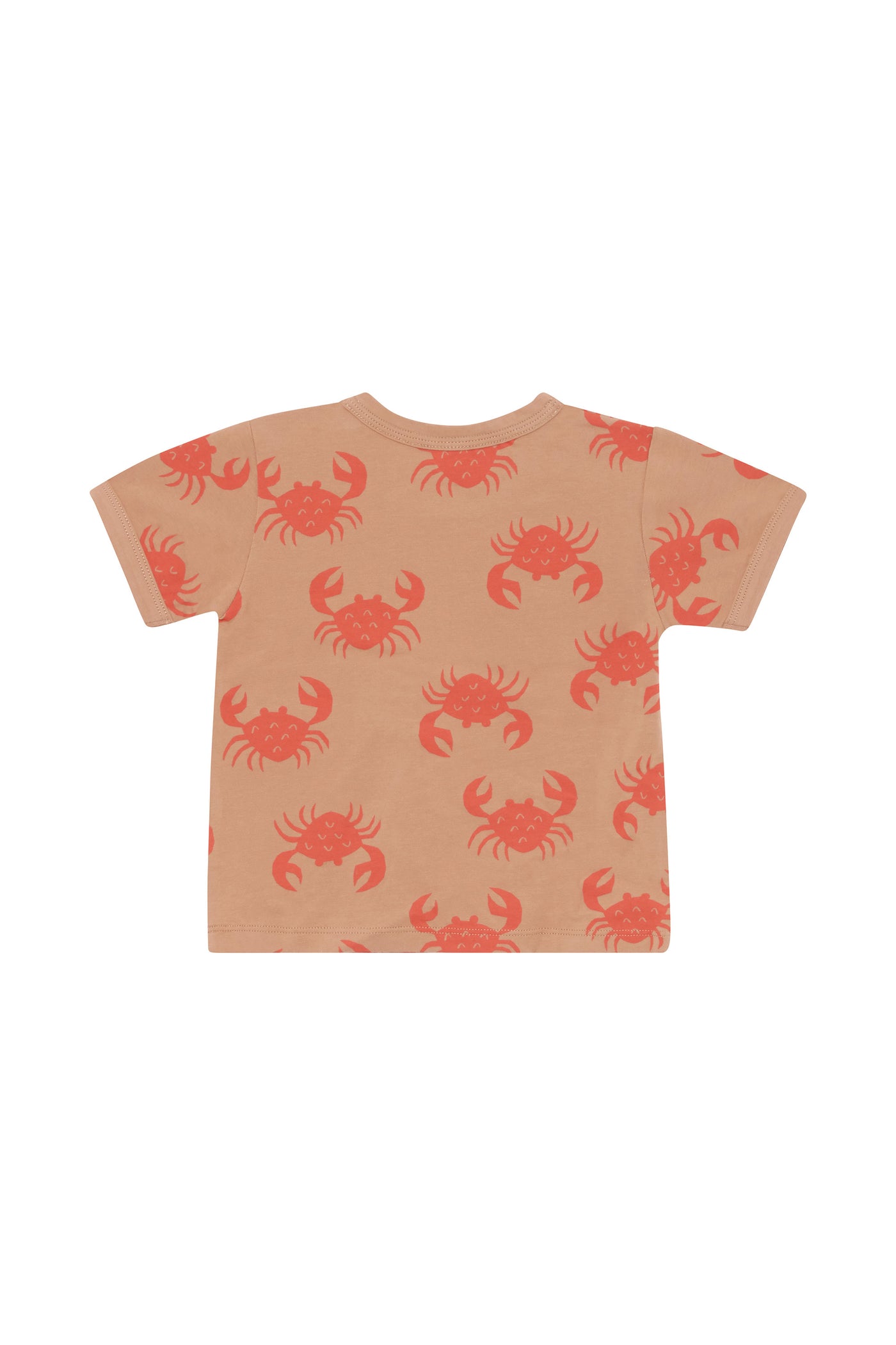 Bonds Wondercool Short Sleeve Tee - Crabby Crab Natural