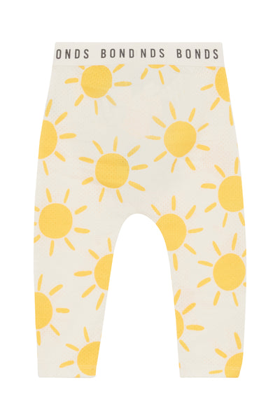 Bonds Wondercool Eyelet Leggings - Sun-Burst Yellow