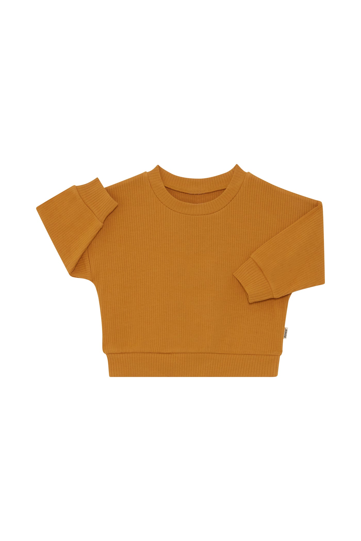 Bonds Wide Needle Rib Pullover - Sweet Caramel