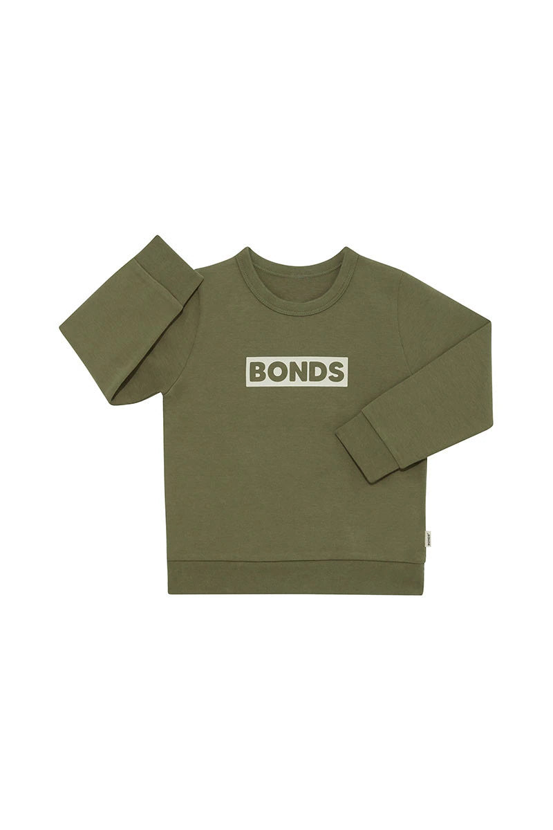 Bonds Tech Sweats Pullover - Jungle Camo