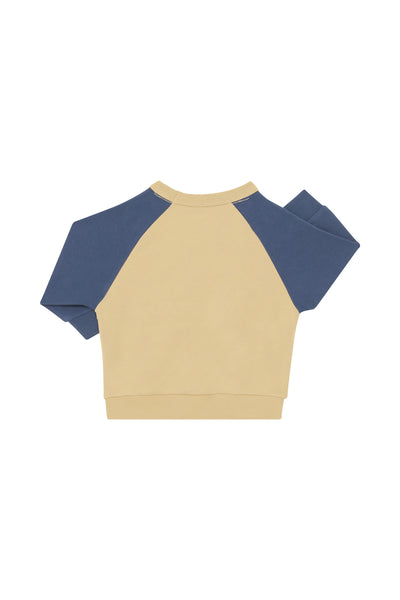 Bonds Soft Threads Pullover - Bastille Blue / Cappuccino Time