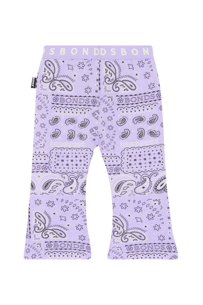 Bonds Roomies Flare - Paisley Paradise Lilac