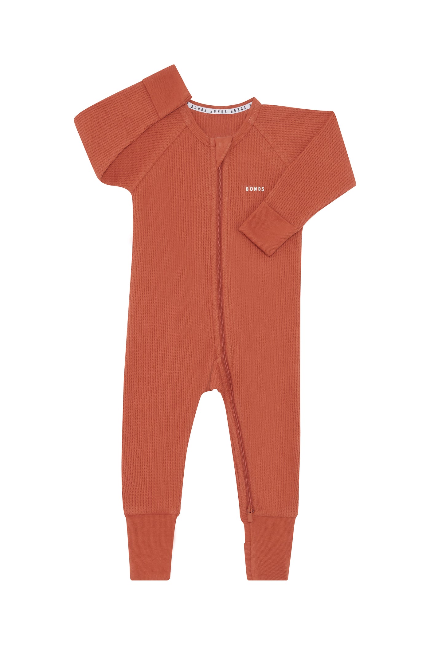 Bonds Waffle Zip Wondersuit - Pompeii