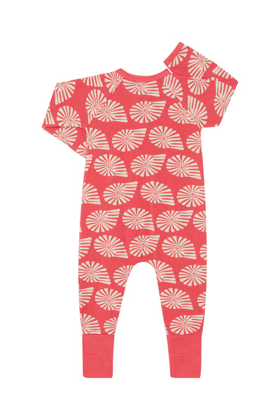 Bonds Zip Wondersuit - Seashell Symphony Red