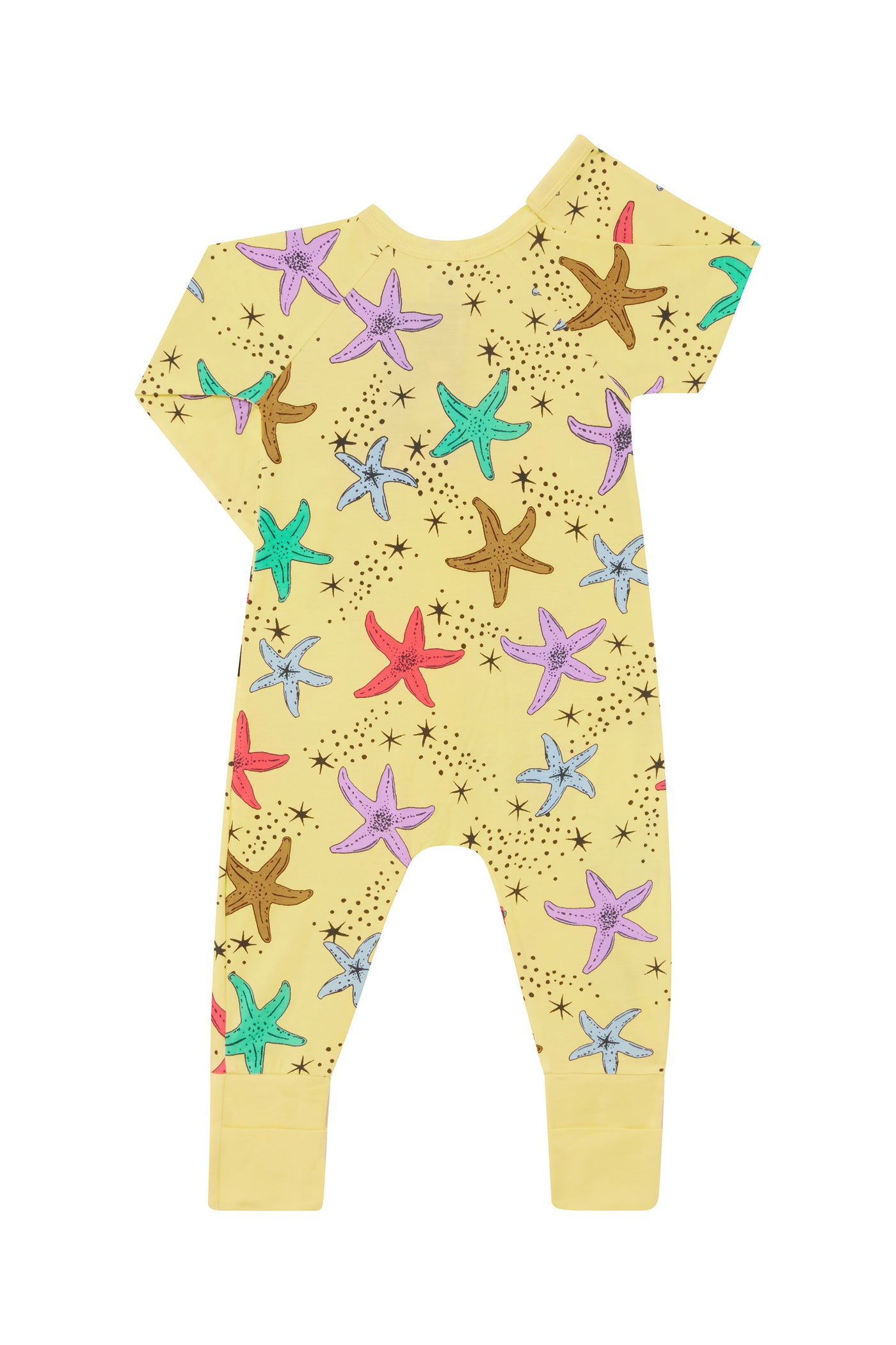 Bonds Zip Wondersuit - Starry Sea Sway Yellow