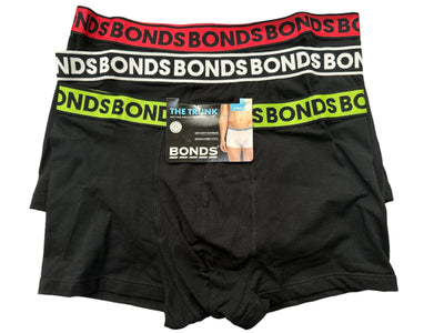 Bonds Men's The Trunk 3 Pack - Black