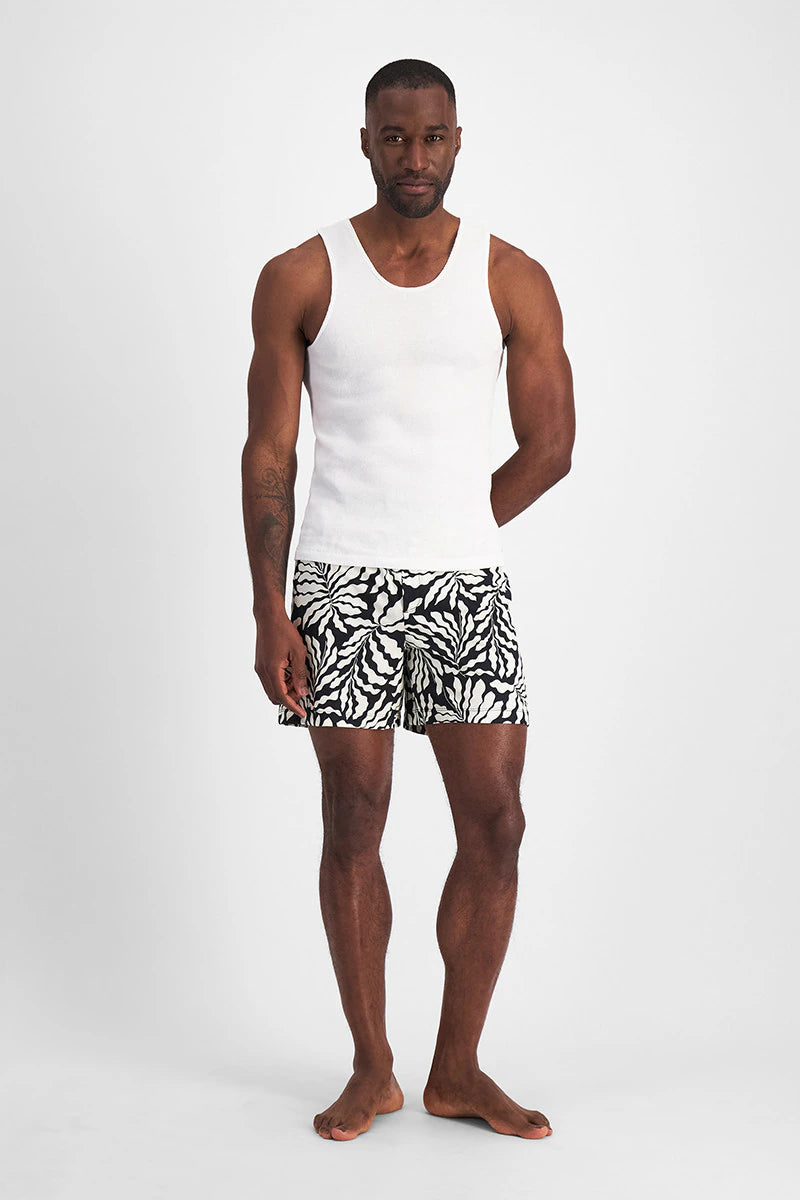 Bonds Men's Sleep Aussie Cotton Short - Wavy Fern