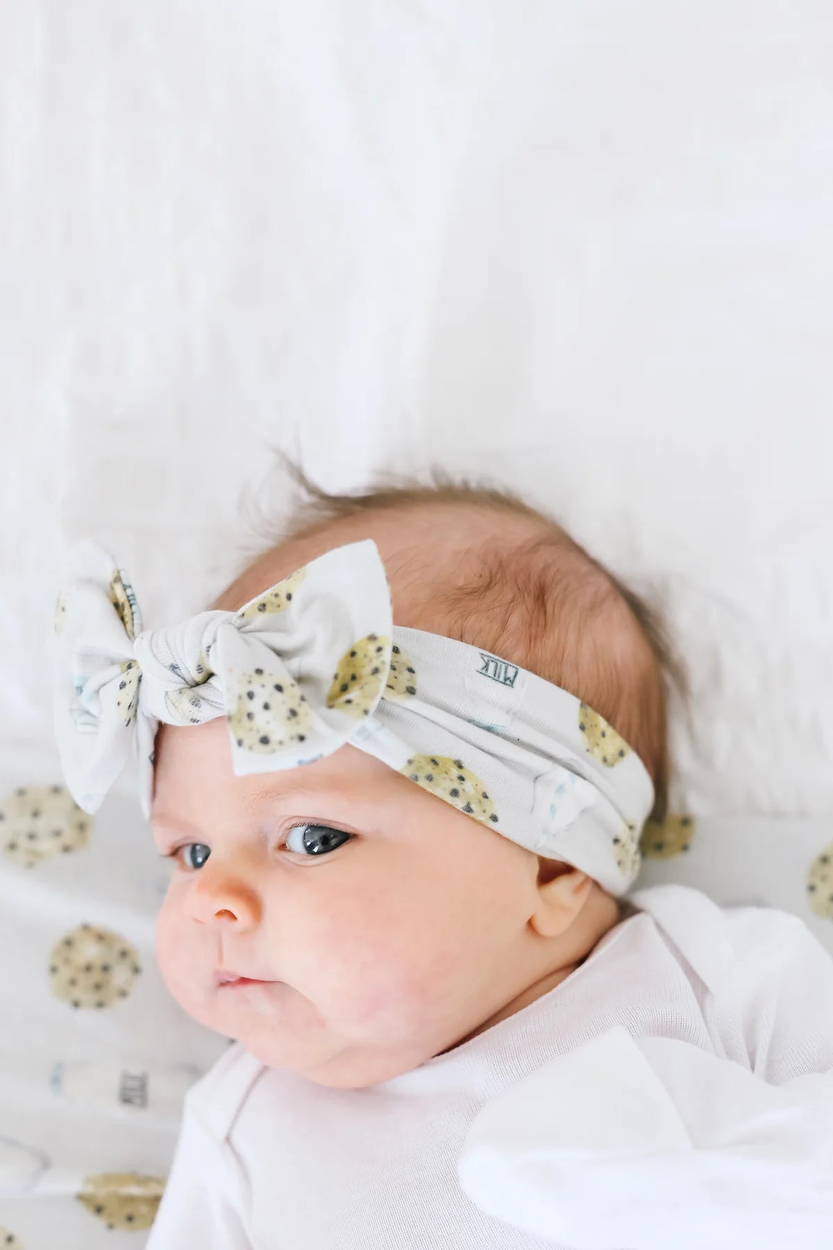 Copper Pearl Knit Headband - Chip