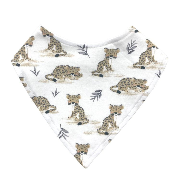 Mister Fly Dribble Bib - Cheetah