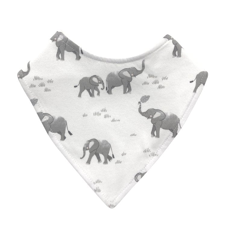 Mister Fly Dribble Bib - Safari Elephant