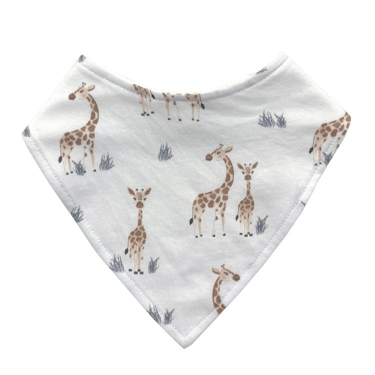 Mister Fly Dribble Bib - Safari Giraffe