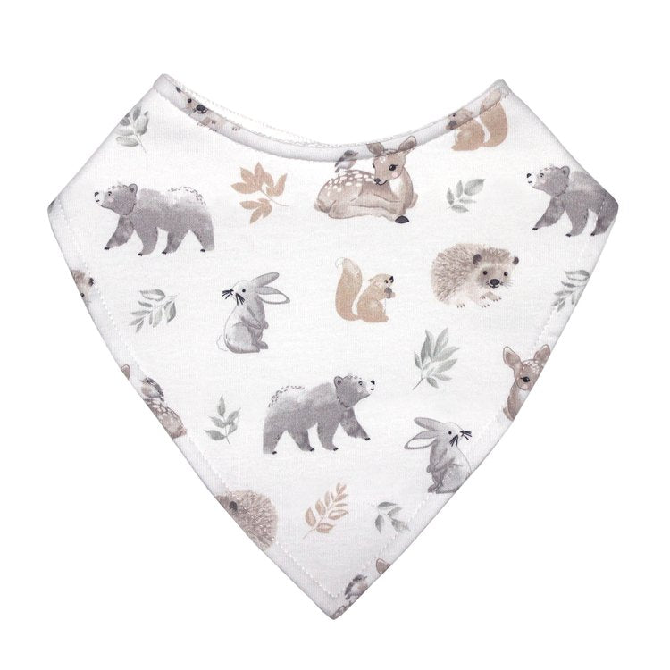 Mister Fly Dribble Bib - Whimsical Forest