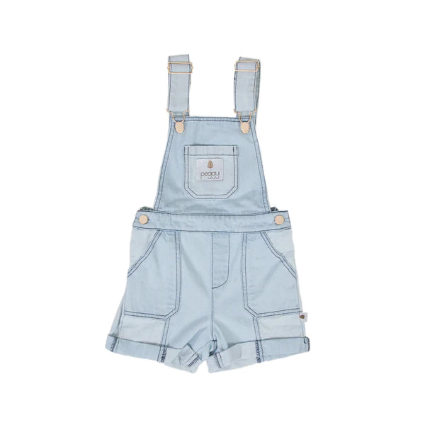 Peggy Feather Overalls - Denim