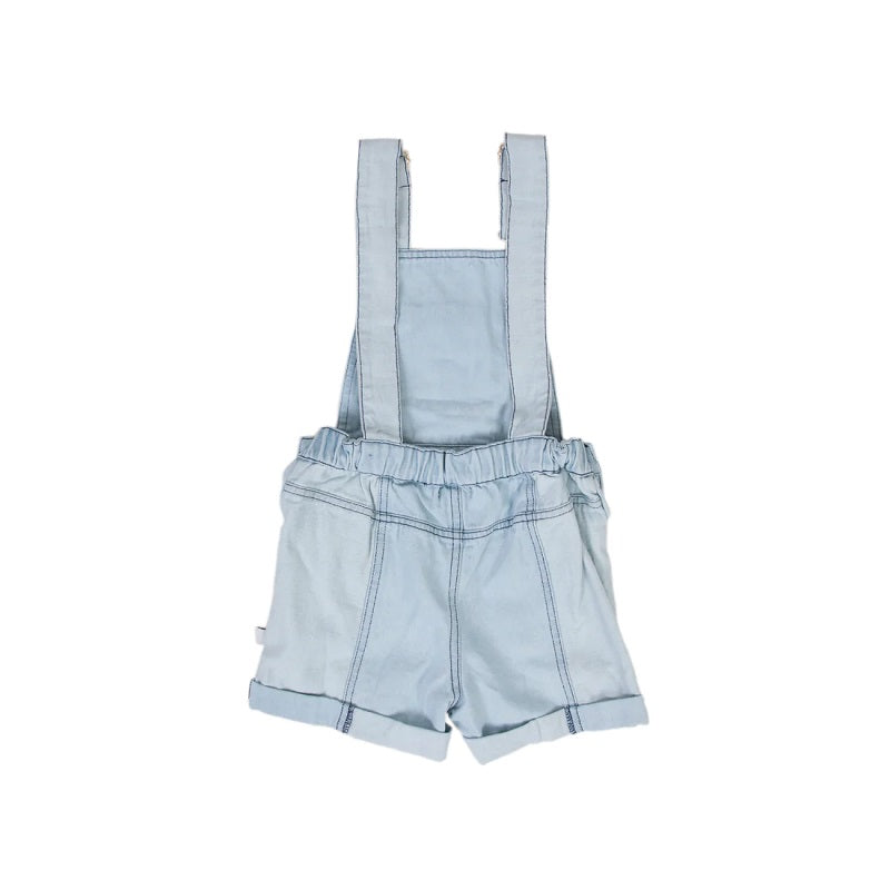 Peggy Feather Overalls - Denim