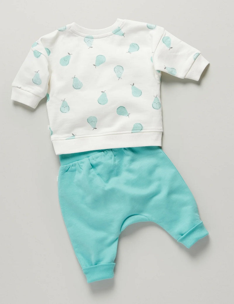 Little Green & Co Core Track Top & Pant Set - Ocean Pear