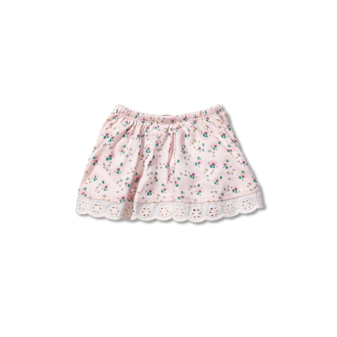 Sapling Child Organic Honeysuckle Skirt Bloomers
