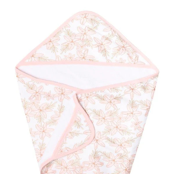 Copper Pearl Hooded Towel - Kiana Light Pink Floral