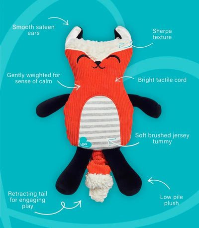 Love To Dream Self-Soothing Toy - Orange Lyric The Fox™