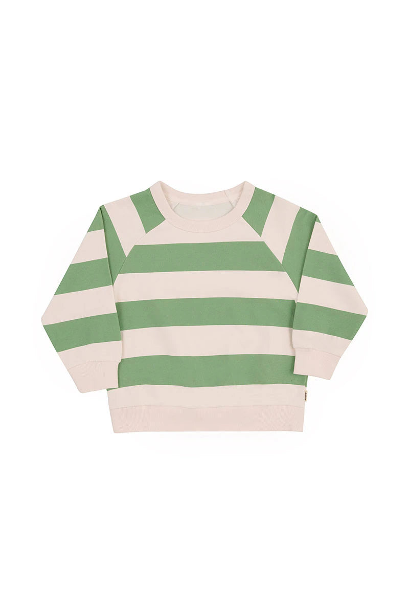 Bonds Kids Soft Threads Pullover - Horizontal Rugby Stripe