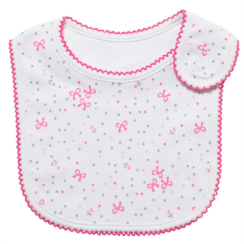 Emotion & Kids Bows Allover Bib