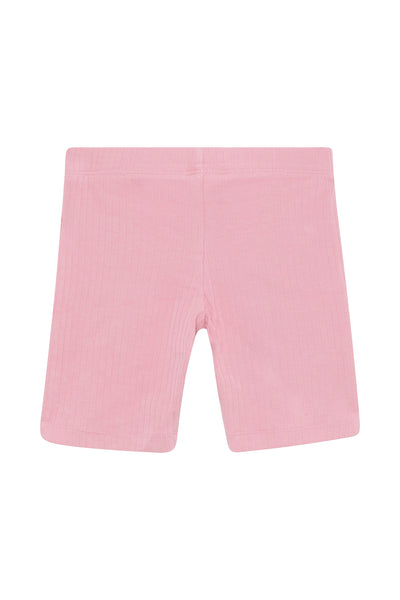 Bonds Kids Wide Rib Bike Short - Strawberry Milkshake